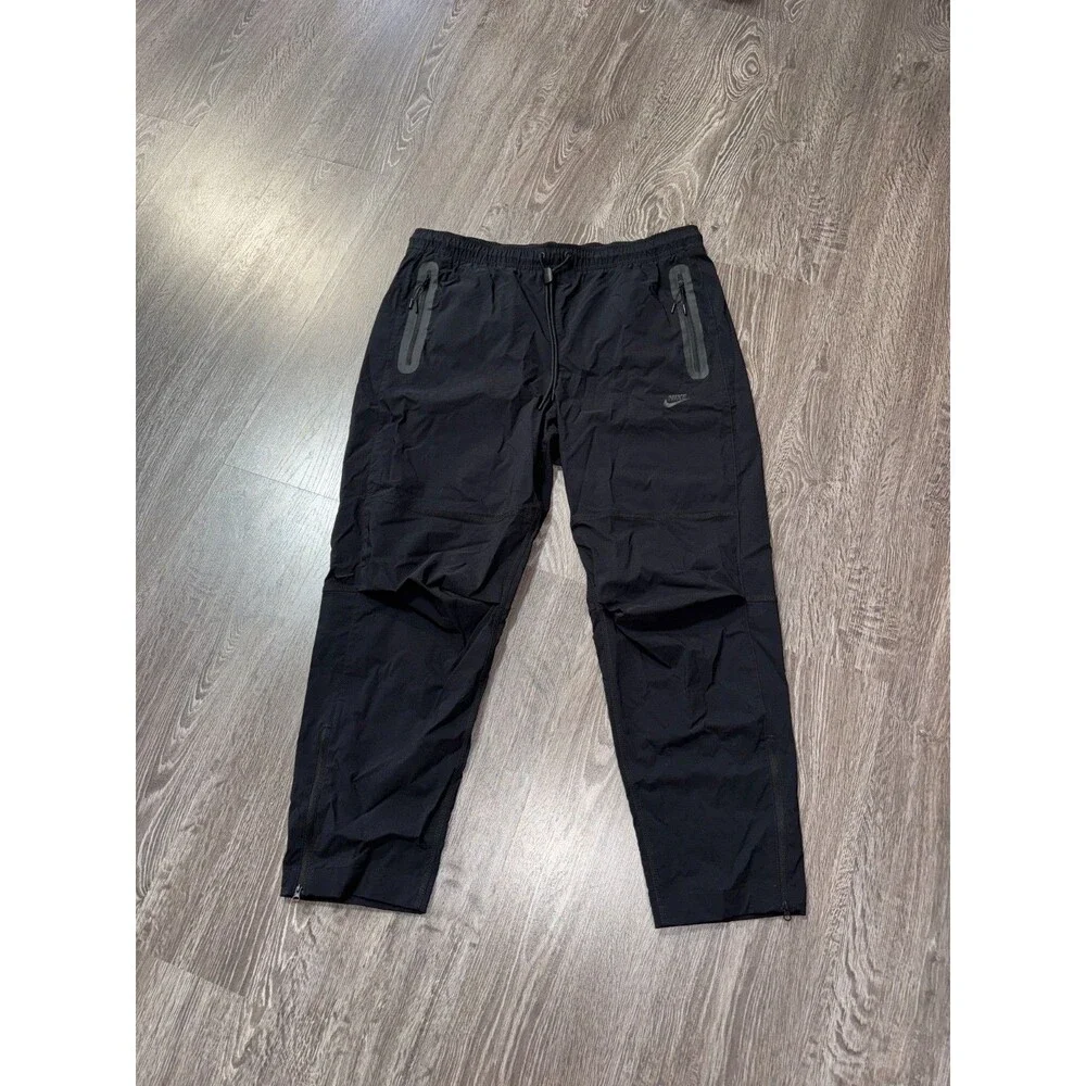 Men’s Size XL Nike Tech Woven Jogger Pants Black Classic Sportswear HM8241-010